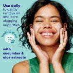 Oil-Free Hydrating Facial Cleanser with Cucumber & Aloe