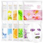 10 Pack Hydrating Sheet Face Masks for All Skin