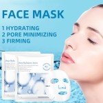 10 Pack Hydrating Sheet Face Masks for All Skin