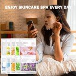 10 Pack Hydrating Sheet Face Masks for All Skin