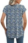 Trendy Floral Short Sleeve Tops for Women
