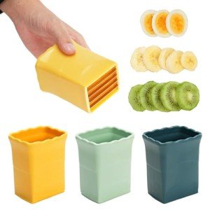 3 Pack Fruit Slicer Cup & Cutter Set