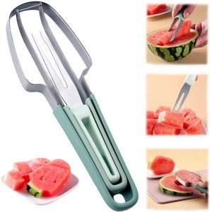 3-in-1 Watermelon Cutter Tool for Easy Slicing