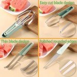 3-in-1 Watermelon Cutter Tool for Easy Slicing