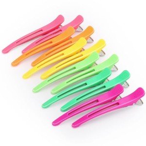 12-Pack Styling Duck Clips for Hair Sectioning