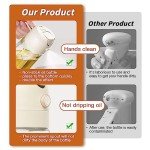 YARRAMATE 2-in-1 Olive Oil Sprayer Bottle