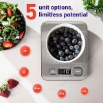 Digital Kitchen Scale for Cooking and Baking