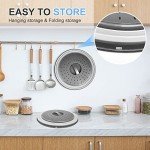 Microwave Food Cover & Collapsible Mat - Charcoal