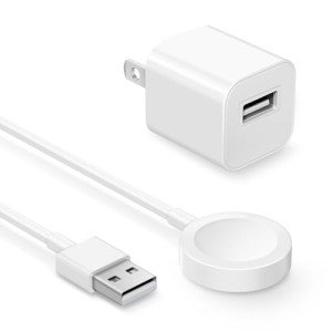 Watch Charger for Apple Watch Charger [Apple MFi Certified] Watch Charger Magnetic iWatch Charger 3.3FT Fast Charging Cable USB A Wall Plug Adapter for Apple Watch Series SE/SE2/9/8/7/6/5/4/3/2