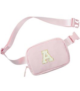 Personalized Pink Belt Bag for Girls