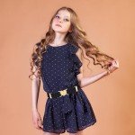 Girls' Adjustable Heart Buckle Elastic Waist Belt