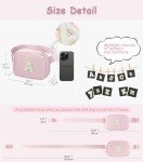 Personalized Pink Belt Bag for Girls