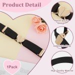 Girls' Adjustable Heart Buckle Elastic Waist Belt
