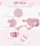 Personalized Pink Belt Bag for Girls