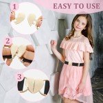 Girls' Adjustable Heart Buckle Elastic Waist Belt