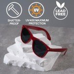 Kids Sunglasses with UV400 Protection - Gloss Green