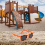 Kids Sunglasses with UV400 Protection - Gloss Green