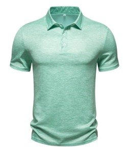 Men's Quick-Dry Golf Polo Shirt - Green