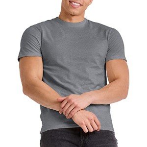 Men's Hanes Lightweight Crewneck T-Shirt - Slate