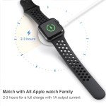 Watch Charger for Apple Watch Charger [Apple MFi Certified] Watch Charger Magnetic iWatch Charger 3.3FT Fast Charging Cable USB A Wall Plug Adapter for Apple Watch Series SE/SE2/9/8/7/6/5/4/3/2