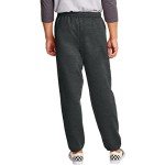Hanes Men's EcoSmart Sweatpants - Charcoal Heather, XL
