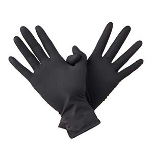 Reusable Hair Dye Gloves - 1 Pair, Black