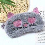 Cute 3D Animal Eye Masks – 2 Pack