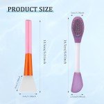 Silicone Face Mask Applicator Brushes - 2 Pack