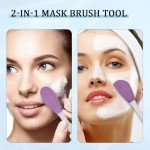 Silicone Face Mask Applicator Brushes - 2 Pack