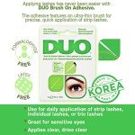 DUO Vitamin-Infused Clear Lash Adhesive, 0.18 oz