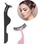 3-Pack Professional Eyelash Tweezers and Applicators