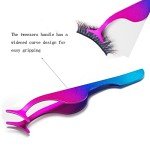 3-Pack Professional Eyelash Tweezers and Applicators