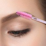 50PCS Crystal Pink Mascara Wands & Spoolies