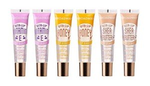 6-Pack Kiss Cosmetics Vita-Lip Gloss Set