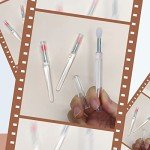 Pink Silicone Lip Brush Set - 4 Pieces