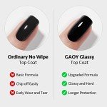 Glassy Gel Top and Base Coat Duo Set