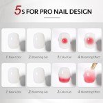 Nail Blooming Gel Polish - 16ml for DIY Art