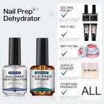Natural Nail Prep Dehydrate & Acid-Free Primer