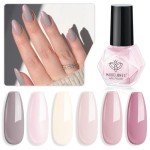Nail Polish Set: 6 Colors for DIY Manicures