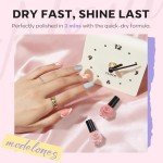 Nail Polish Set: 6 Colors for DIY Manicures