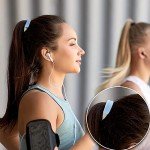 100PCS Soft Cotton Ponytail Holders in Morandi Colors