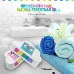 Colorful Rainbow Bath Bombs for Kids Under $10