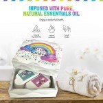 Colorful Rainbow Bath Bombs for Kids Under $10