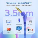 EarFun S1 Kids Headphones, Foldable Wired Headphones for Kids, 85dB Volume Limit, Stereo Sound, Adjustable Headband, Portable Lightweight On-Ear Headphones for School/Travel/Boys/Girls/PC/Tablet