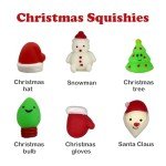 Christmas Bath Bombs with Fun Squishy Toys - 6 Pack