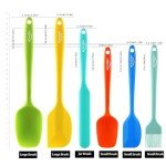 6-Piece Heat-Resistant Silicone Spatula Set