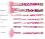 Unicorn Glitter Makeup Brushes Set - 7 Pieces