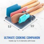 Silicone Spoon Rest Set for Kitchen Counter