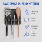 Silicone Spoon Rest Set for Kitchen Counter