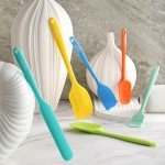 6-Piece Heat-Resistant Silicone Spatula Set
